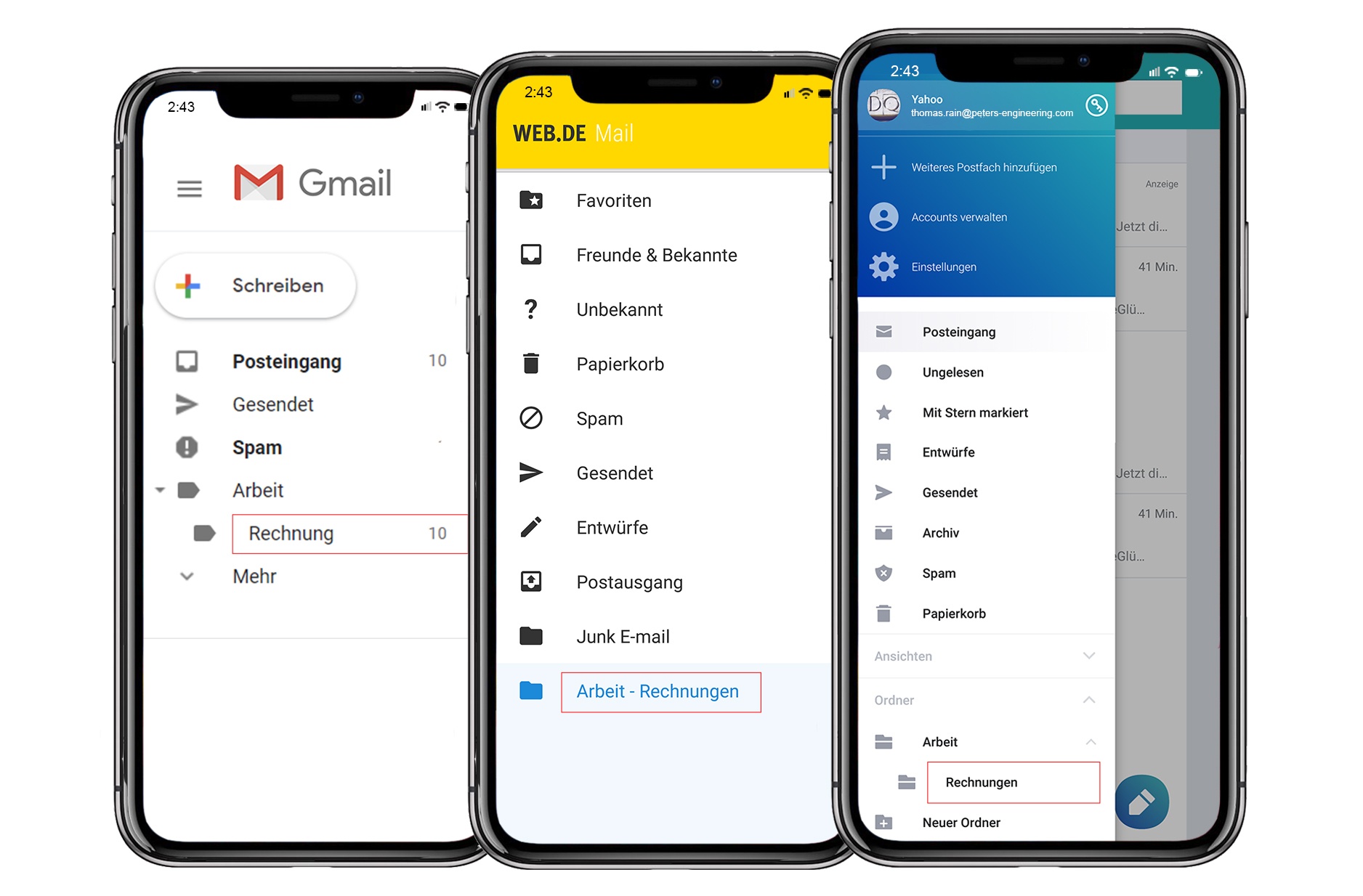 DocuWare Connect to Mail